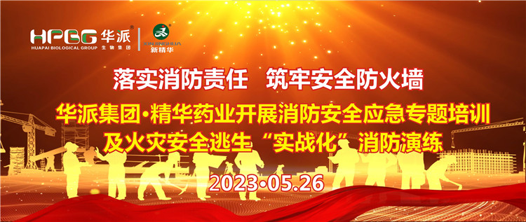 落实消防责任 筑牢清静防火墙 | 华派集团·NG娱乐药业开展消防清静应急专题培训及火灾清静逃生“实战化”消防演练