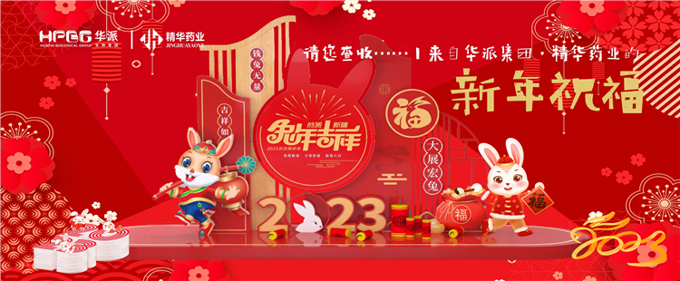 @请您查收……丨来自华派集团·NG娱乐药业的新年祝福！