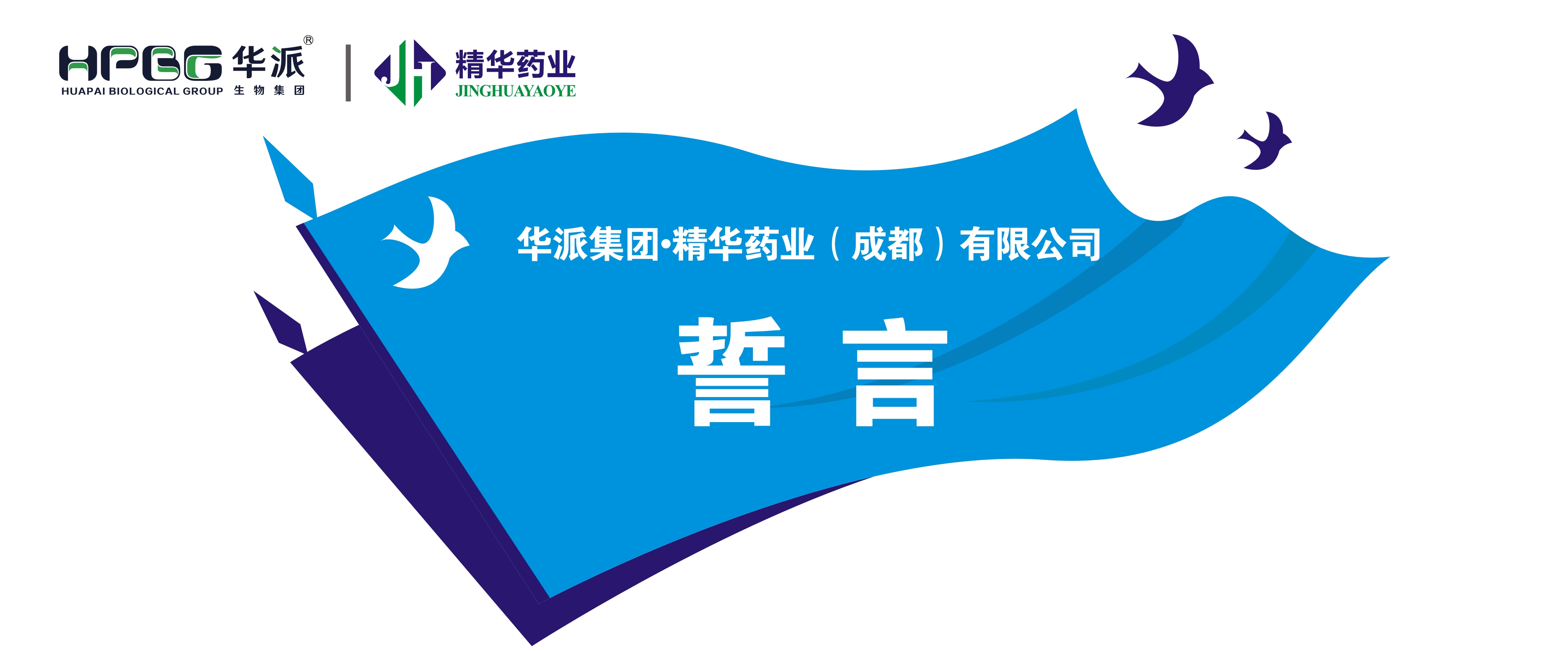 誓言丨华派集团·NG娱乐药业（成都）有限公司 